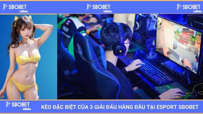 Kèo đặc biệt của 3 giải đấu Esport hàng đầu tại SBOBET