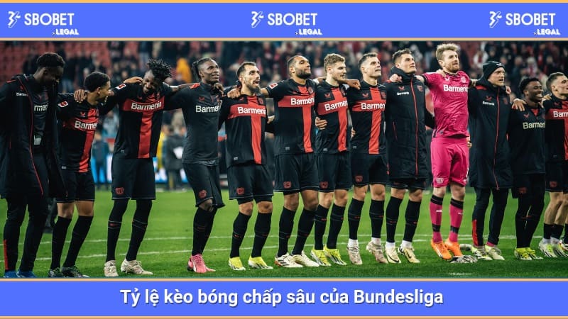 Tỷ lệ kèo bóng chấp sâu của Bundesliga 