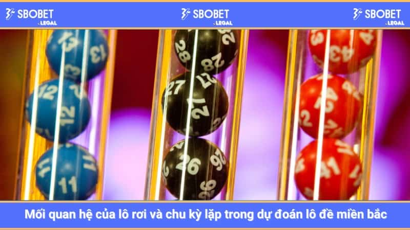 Lô rơi và chu kỳ lặp trong dự đoán lô đề miền bắc