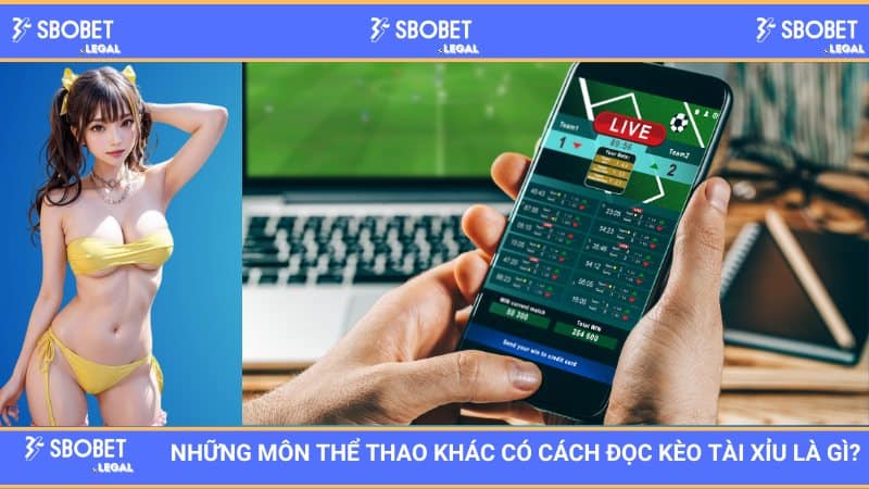 SBOBET: Những môn thể thao khác có cách đọc kèo tài xỉu là gì? 